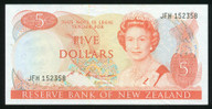 New Zealand - $5 - Russell - JFH152358 - gEF