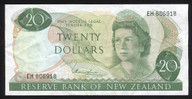 New Zealand - $20 - Hardie - EH806918 - Fine