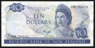 New Zealand - $10 - Knight - 24K 384516 - Fine
