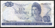 New Zealand - $10 - Knight - 24J 639792 - Fine