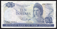 New Zealand - $10 - Knight - 25A 790811 - Fine