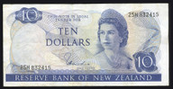 New Zealand - $10 - Hardie - 25H 832415 - Fine
