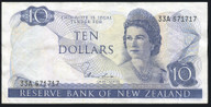 New Zealand - $10 - Hardie - 33A 671717 - Fine