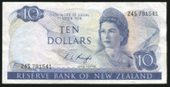 New Zealand - $10 - Knight - 24S 791541 - Fine