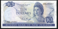 New Zealand - $10 - Knight - 24S 109967 - VF