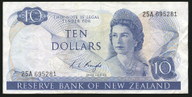New Zealand - $10 - Knight - 25A 695281 - Fine