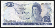 New Zealand - $10 - Knight - 24H 384309 - Fine