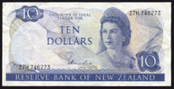 New Zealand - $10 - Hardie - 27H 746273 - Fine