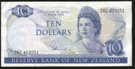 New Zealand - $10 - Hardie - 26C 403051 - Fine