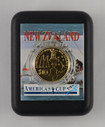 New Zealand - 2002 -  Gold Plated $5 Coin - America's Cup