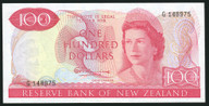 New Zealand - $100 - Fleming - G 148975 - aUnc