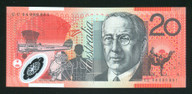 Australia - 20 Dollars - Fraser / Evans - A05 - Low Serial - CC94 000861 - Unc