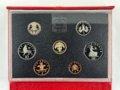 United Kingdom - 1987 - Deluxe Annual Proof Coin Set