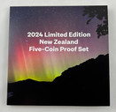 New Zealand - 2024 - Limited Five-Coin Proof Coin Set - Charles III - First Issue