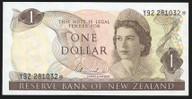New Zealand - $1 - Hardie - Star Note - Y92 281032* - Unc