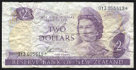 New Zealand - $2 - Hardie - Star Note - 9Y3 055519*