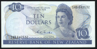 New Zealand - $10 - Wilks - 14B 642532 - gEF