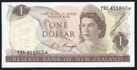New Zealand - $1 - Knight - Star Note - Y91 411860* - aUnc