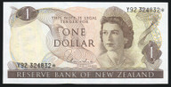 New Zealand - $1 - Hardie - Star Note - Y92 324832* - Unc