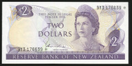 New Zealand - $2 - Hardie - Star Note - 9Y3 176639* - Unc