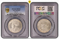 New Zealand - 1942 - Half Crown - KM11 - PCGS MS62 - 80764754