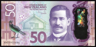 New Zealand - $50 - Orr - AA21 - First Prefix - Uncirculated