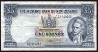 New Zealand - 5 Pounds - Fleming - C2 919253 - Fine