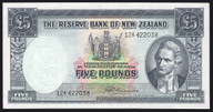 New Zealand - 5 Pounds - Fleming - 12K 422038 - aUnc