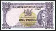 New Zealand - 1 Pound - Fleming - 189 053487 - EF