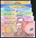 New Zealand - $1 To $100 - Brash (2000) Matched Set 829 - Uncirculated