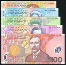 New Zealand - $1 To $100 - Brash (2003) Matched Set 829 - Uncirculated