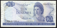 New Zealand - 10 Dollars - Wilks - Star Note - 99A 017085* - gFine