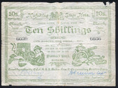South Africa - 10 Shillings - Mafeking Siege Note - March 1900 - #6036