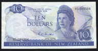 New Zealand - 10 Dollars - Wilks - H5 089384 - VF