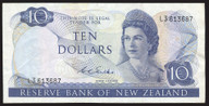New Zealand - 10 Dollars - Wilks - L3 613687 - VF