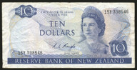 New Zealand - 10 Dollars - Knight - First Prefix - 15Y 398546