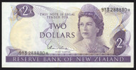 New Zealand - 2 Dollars - Hardie - Star Note - 9Y3 288890* - Unc