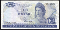 New Zealand - 10 Dollars - Hardie - 26B 286187 - VF