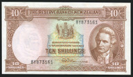 New Zealand - 10 Shillings - Fleming - 8Y 873161 - Unc