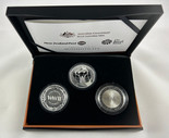 New Zealand - Australia - UK - 2020 - Silver Proof Coin Set - End Of WW2