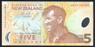 New Zealand - 5 Dollars - Bollard - AM05 153986 - Unc
