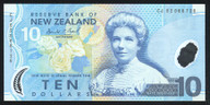 New Zealand - 10 Dollars - Brash - CJ02 086726 - Unc