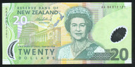 New Zealand - 20 Dollars - Bollard - AA04 312121 - First Prefix - aUnc