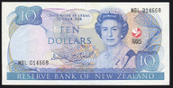New Zealand - 10 Dollars - Brash - MBL014668 - Sponsors Prefix - Sesquicentennial - EF