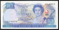New Zealand - 10 Dollars - Brash - CCC000576 - Sesquicentennial - Unc