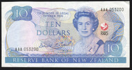 New Zealand - 10 Dollars - Brash - AAA053200 - Sesquicentennial - EF
