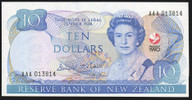 New Zealand - 10 Dollars - Brash - AAA013814 - Sesquicentennial - aUnc
