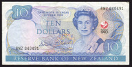 New Zealand - 10 Dollars - Brash - RNZ040491 - Sponsors Prefix - Sesquicentennial - Fine