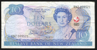 New Zealand - 10 Dollars - Brash - RNZ009521 - Sponsors Prefix - Sesquicentennial - Fine
