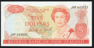 New Zealand - 5 Dollars - Brash - JHP649533 - VF